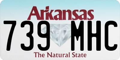 AR license plate 739MHC