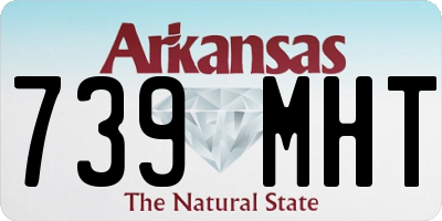 AR license plate 739MHT