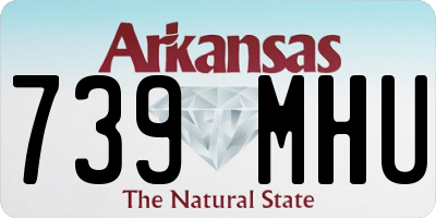 AR license plate 739MHU