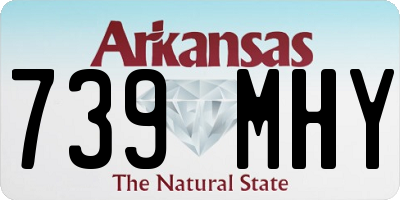 AR license plate 739MHY