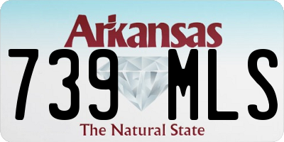 AR license plate 739MLS