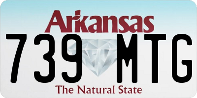 AR license plate 739MTG