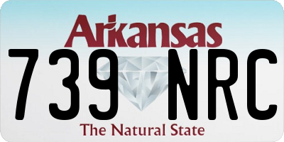 AR license plate 739NRC