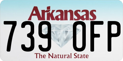 AR license plate 739OFP