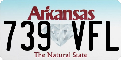 AR license plate 739VFL