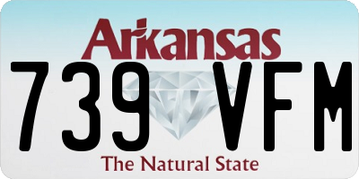 AR license plate 739VFM