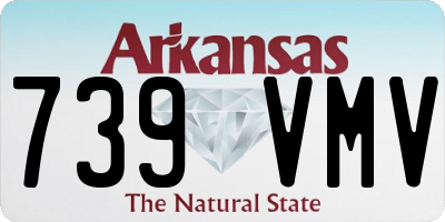 AR license plate 739VMV