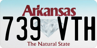 AR license plate 739VTH