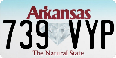 AR license plate 739VYP