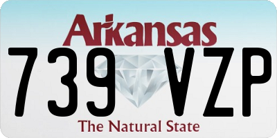 AR license plate 739VZP