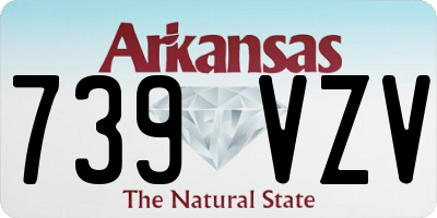 AR license plate 739VZV