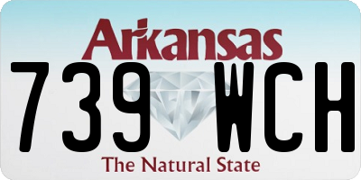 AR license plate 739WCH