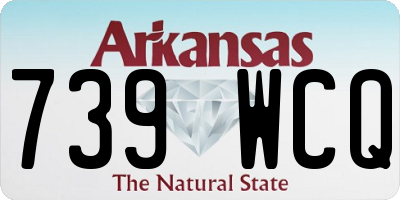 AR license plate 739WCQ
