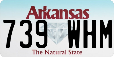 AR license plate 739WHM