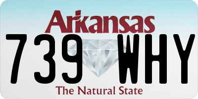 AR license plate 739WHY