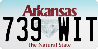 AR license plate 739WIT