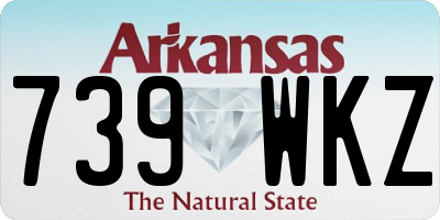 AR license plate 739WKZ