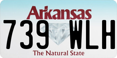 AR license plate 739WLH