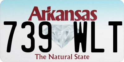 AR license plate 739WLT