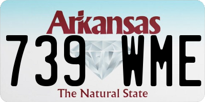 AR license plate 739WME