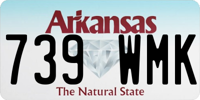 AR license plate 739WMK