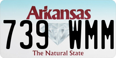 AR license plate 739WMM