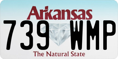 AR license plate 739WMP