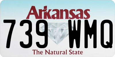 AR license plate 739WMQ