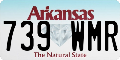 AR license plate 739WMR