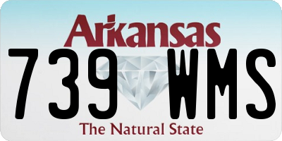 AR license plate 739WMS