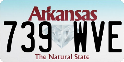 AR license plate 739WVE