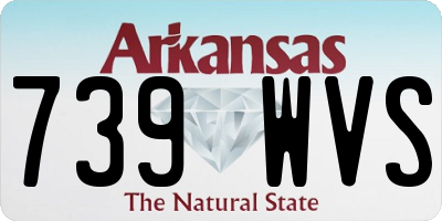 AR license plate 739WVS