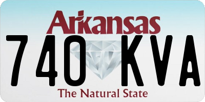 AR license plate 740KVA