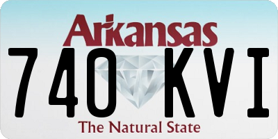 AR license plate 740KVI