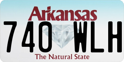 AR license plate 740WLH