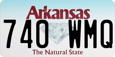AR license plate 740WMQ