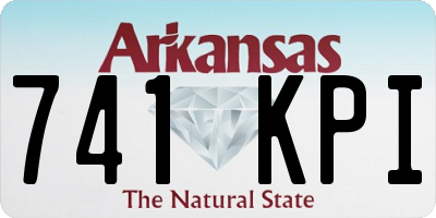 AR license plate 741KPI