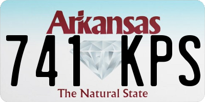 AR license plate 741KPS