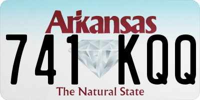 AR license plate 741KQQ