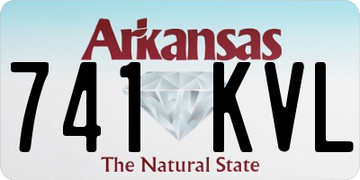 AR license plate 741KVL