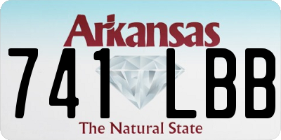 AR license plate 741LBB