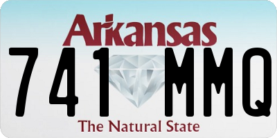 AR license plate 741MMQ