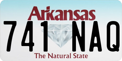 AR license plate 741NAQ