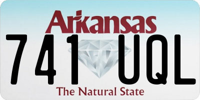 AR license plate 741UQL