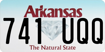 AR license plate 741UQQ