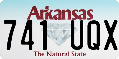 AR license plate 741UQX