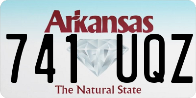 AR license plate 741UQZ
