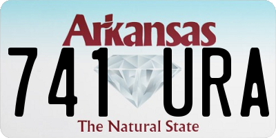 AR license plate 741URA