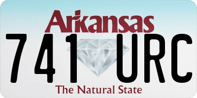 AR license plate 741URC