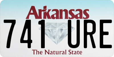 AR license plate 741URE